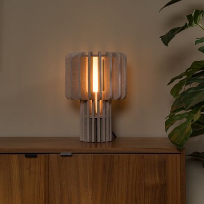 Lucide Rollo pöytävalaisin terrakotta